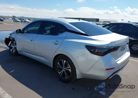 2022 Nissan Sentra Sv из США, поврежденный, VIN 3N1AB8CV2NY296093